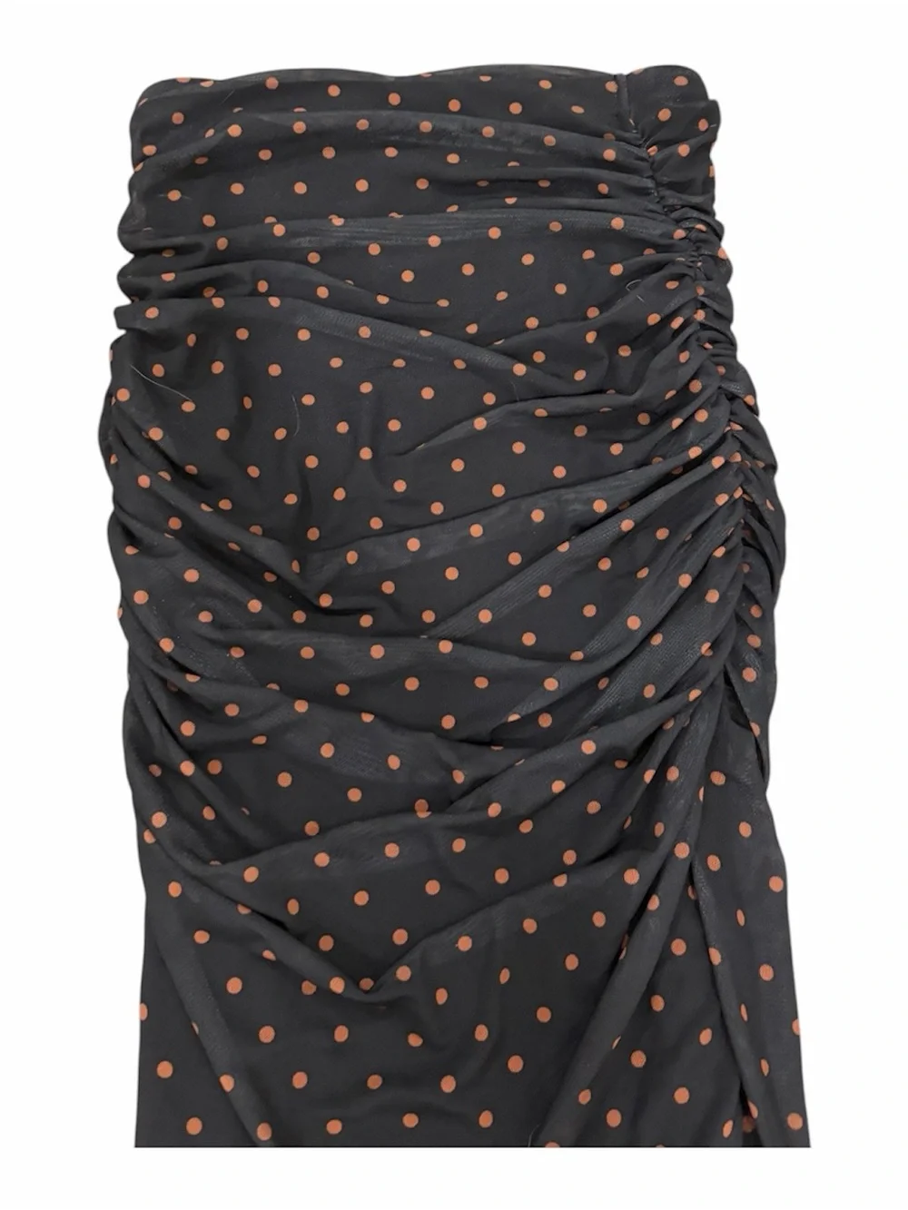 AFRM Riley Skirt With Sepia Dot